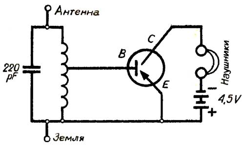 схемы транзисторных радиоприемников